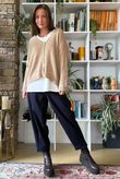 Oliver Knit Cardigan Classic Camel